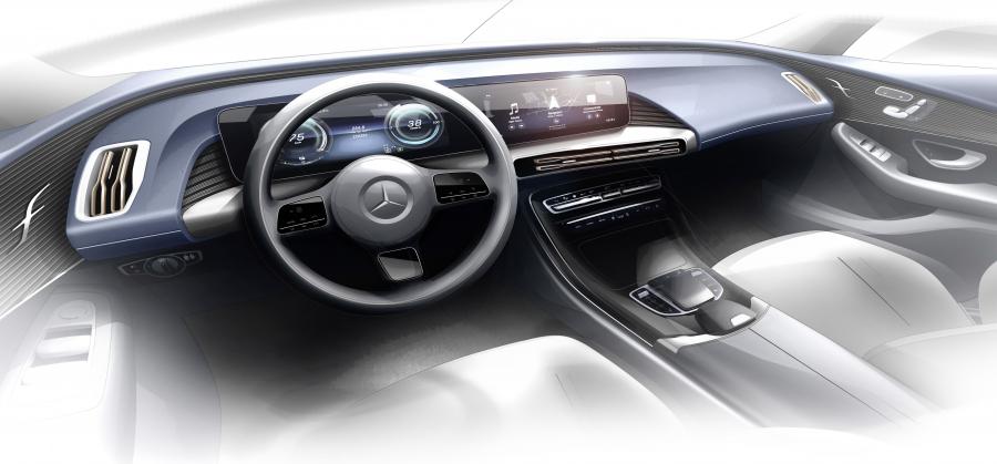 Эскиз Mercedes-Benz EQC400 4Matic (N293) 2019 года  (WW) (фото 104 из 202)